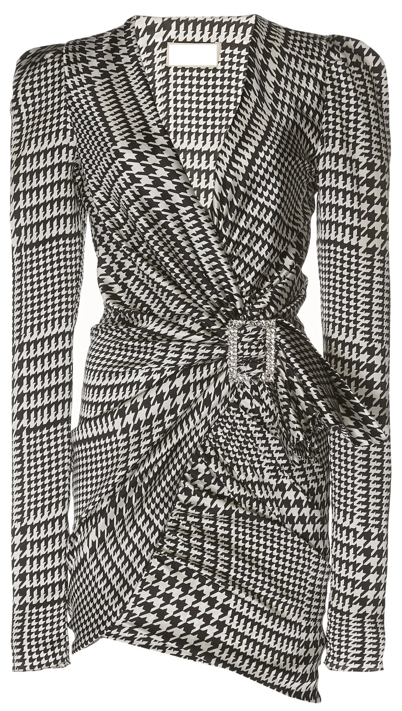 Herringbone Wrap Dress