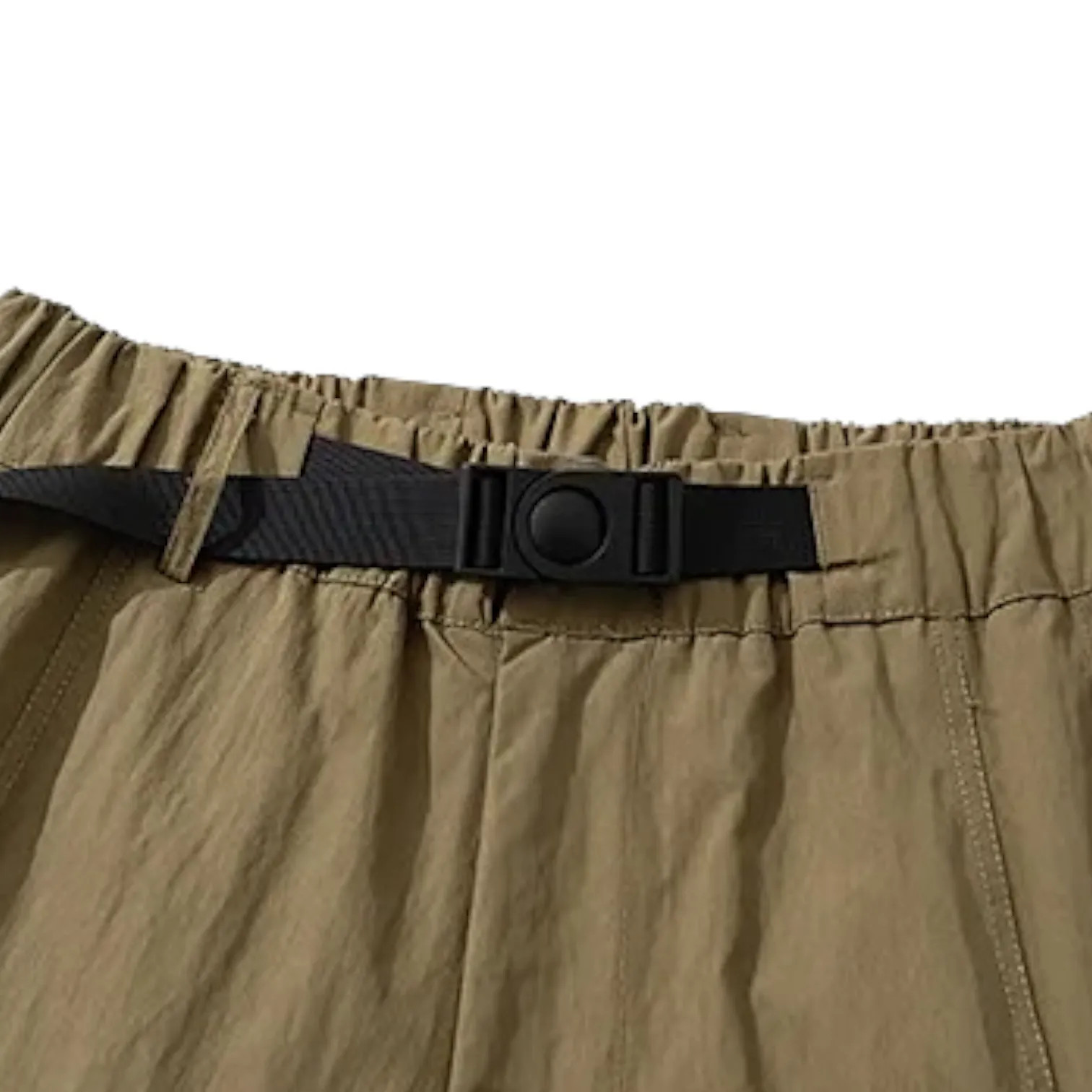 Hiking short with mesh pocket and belt