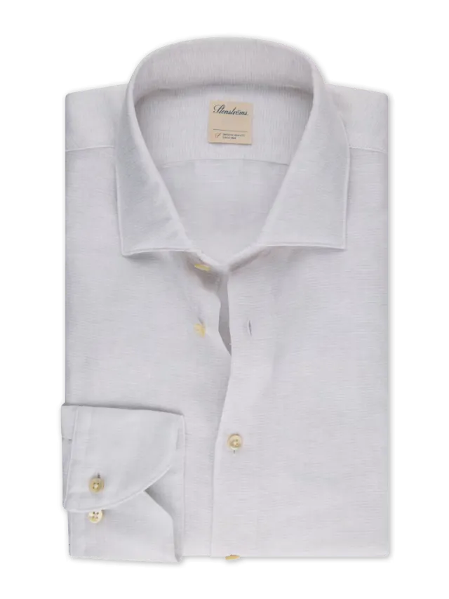 ID25359-Stenstroms Champagne Linen Shirt