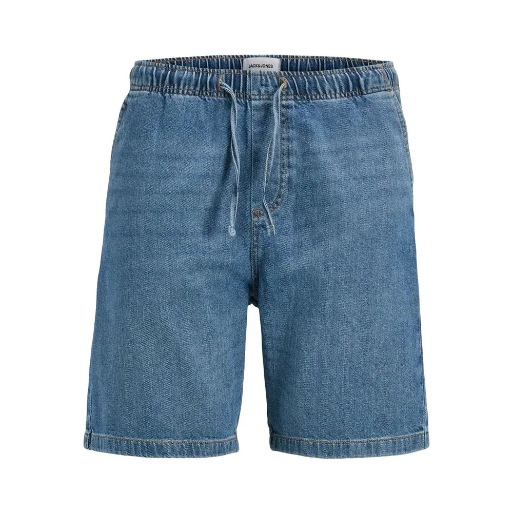 Jack Jones Light Blue Cotton Short