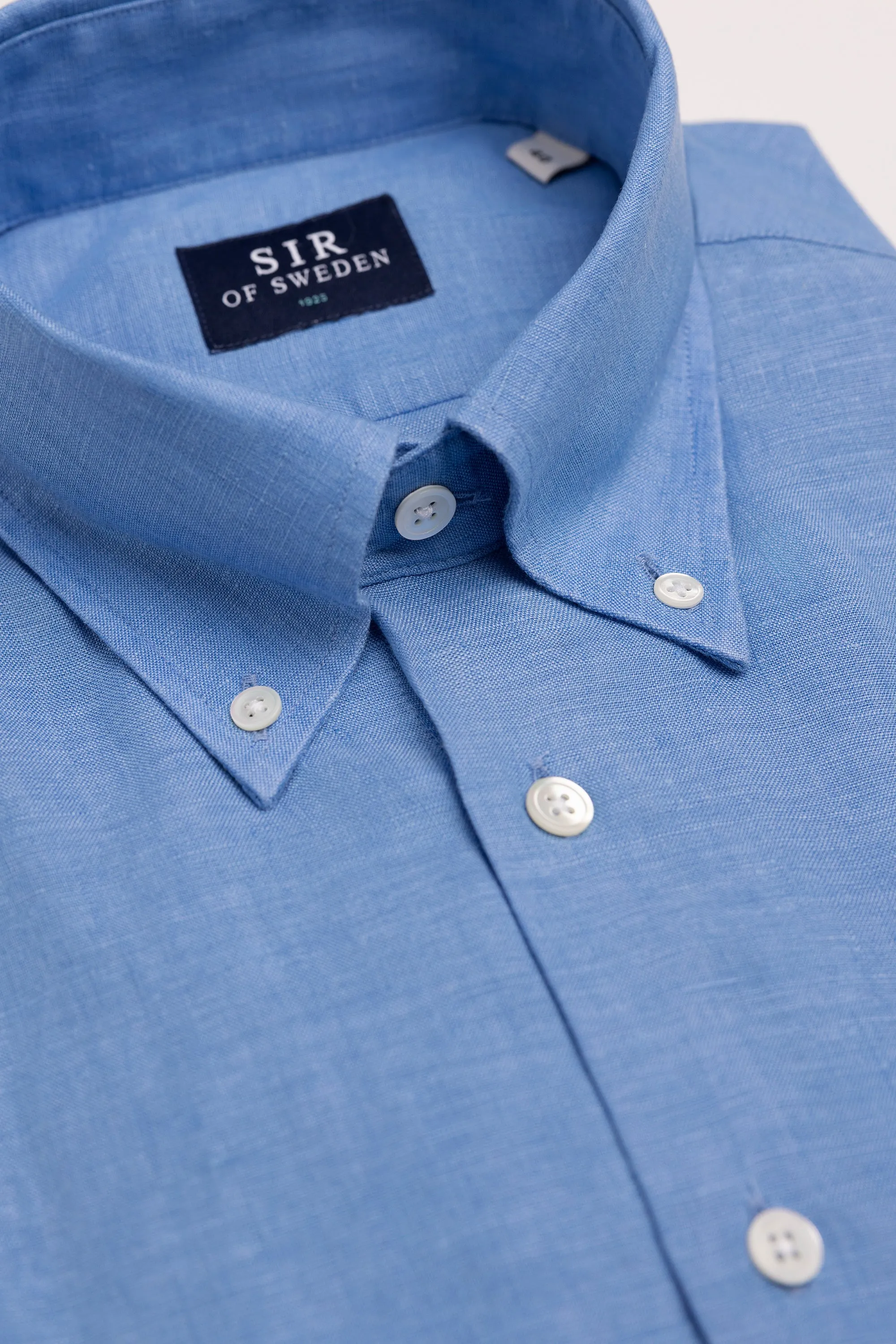 Jerry Blue Linen Shirt