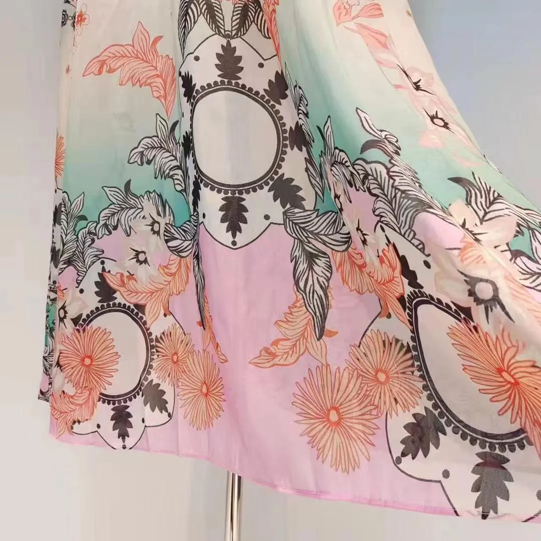 KittenAlarm - Oralie Floral Maxi Dress