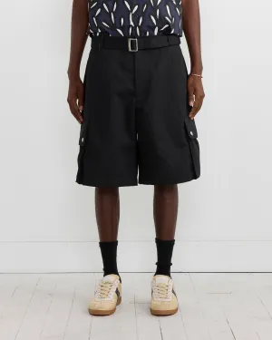 Le Cargo Bermuda Short in Black