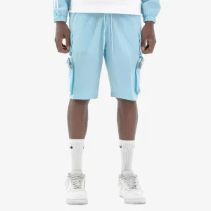 Life code (light  blue nylon shorts cargo pocket)
