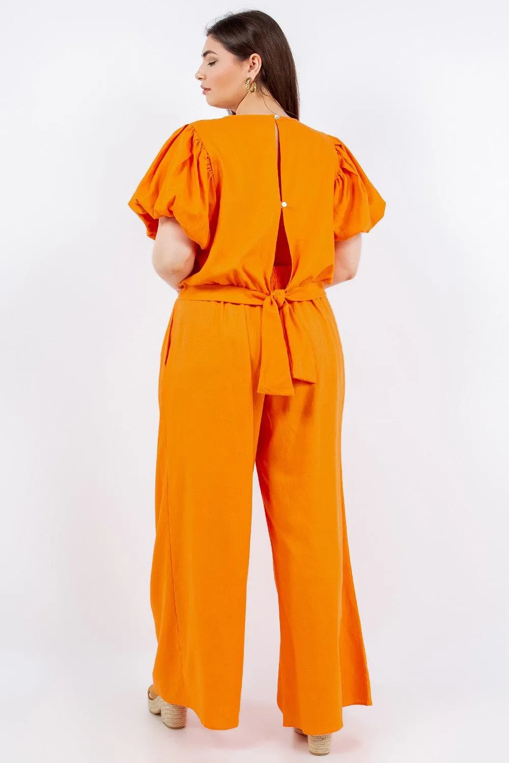 Linen Palazzo Pants