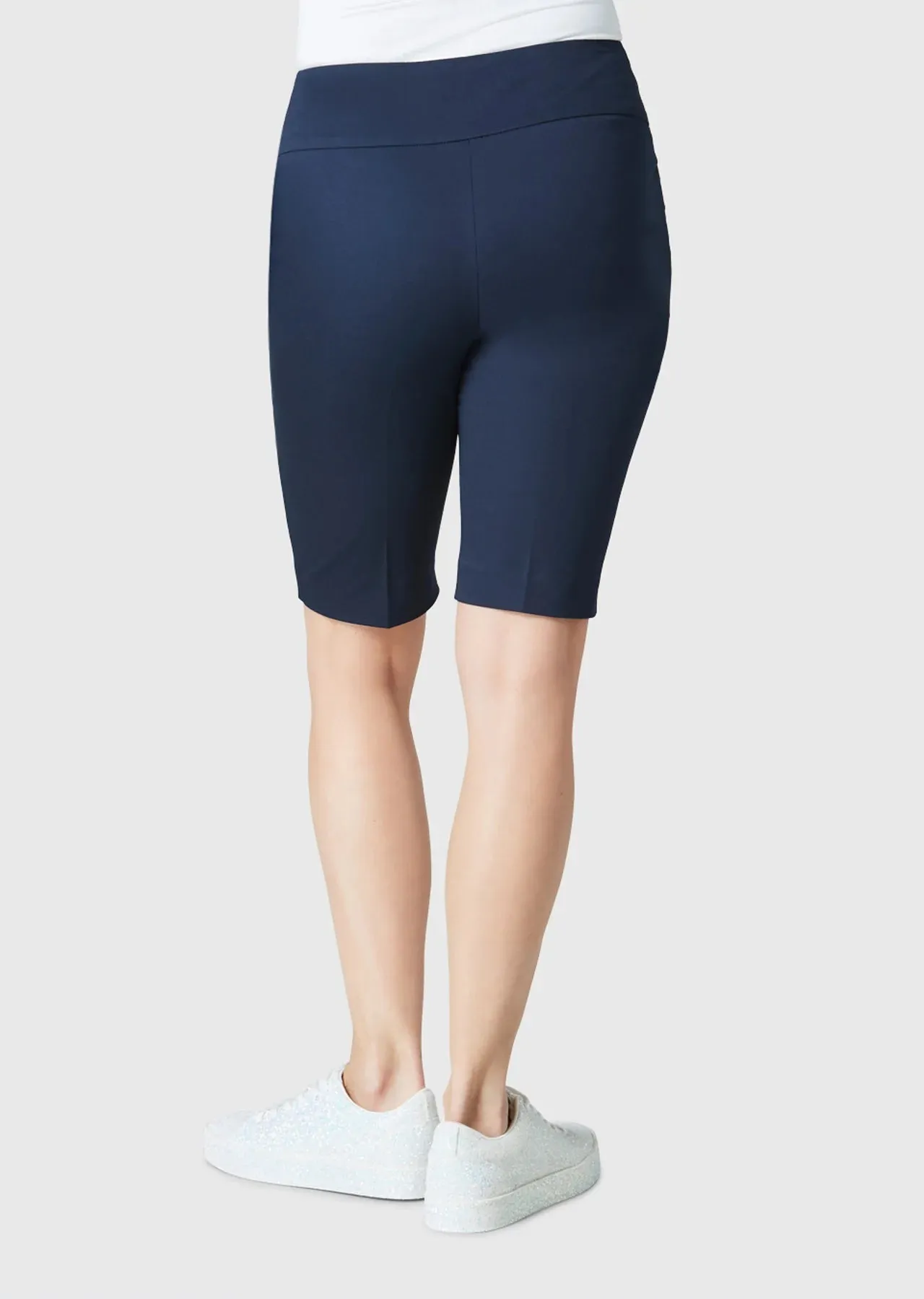 Lisette L Montreal 11-Inch Jupiter Bermuda Short with Pockets - Marine Blue