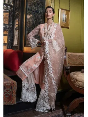Long shirt with palazzo pants as party wear # P2626
