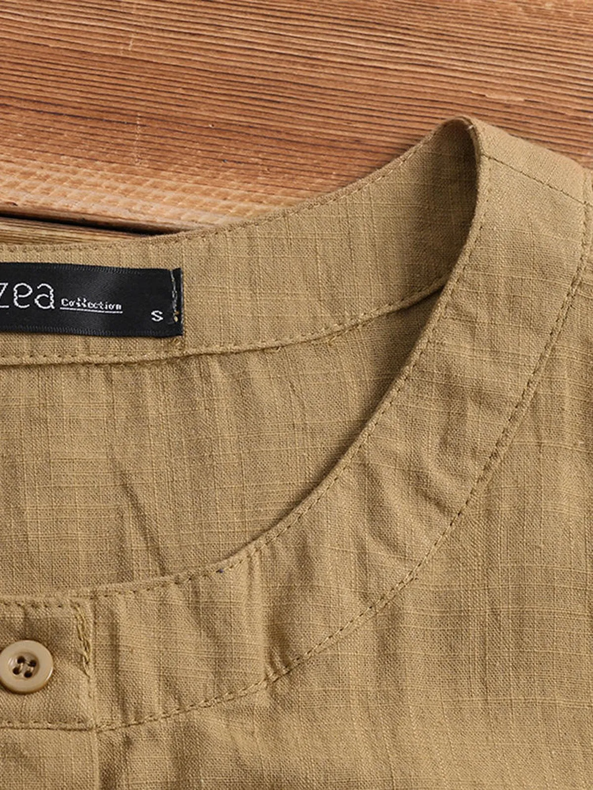 Long Sleeve Linen Shirts & Tops