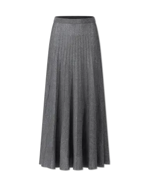 Lurex Maxi Skirt