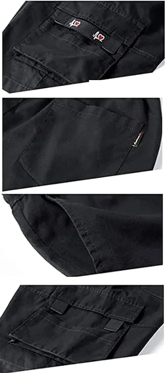 Men's Causal Cargo Pocket Grass Green Shorts