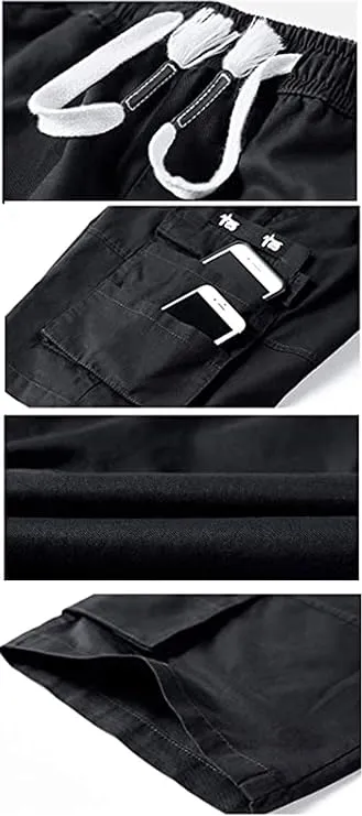 Men's Causal Cargo Pocket Grass Green Shorts