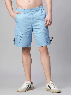 Mens Woven Shorts - Sky
