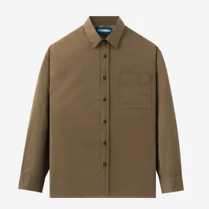Metro Spectrum Long Sleeve Shirt - Brown