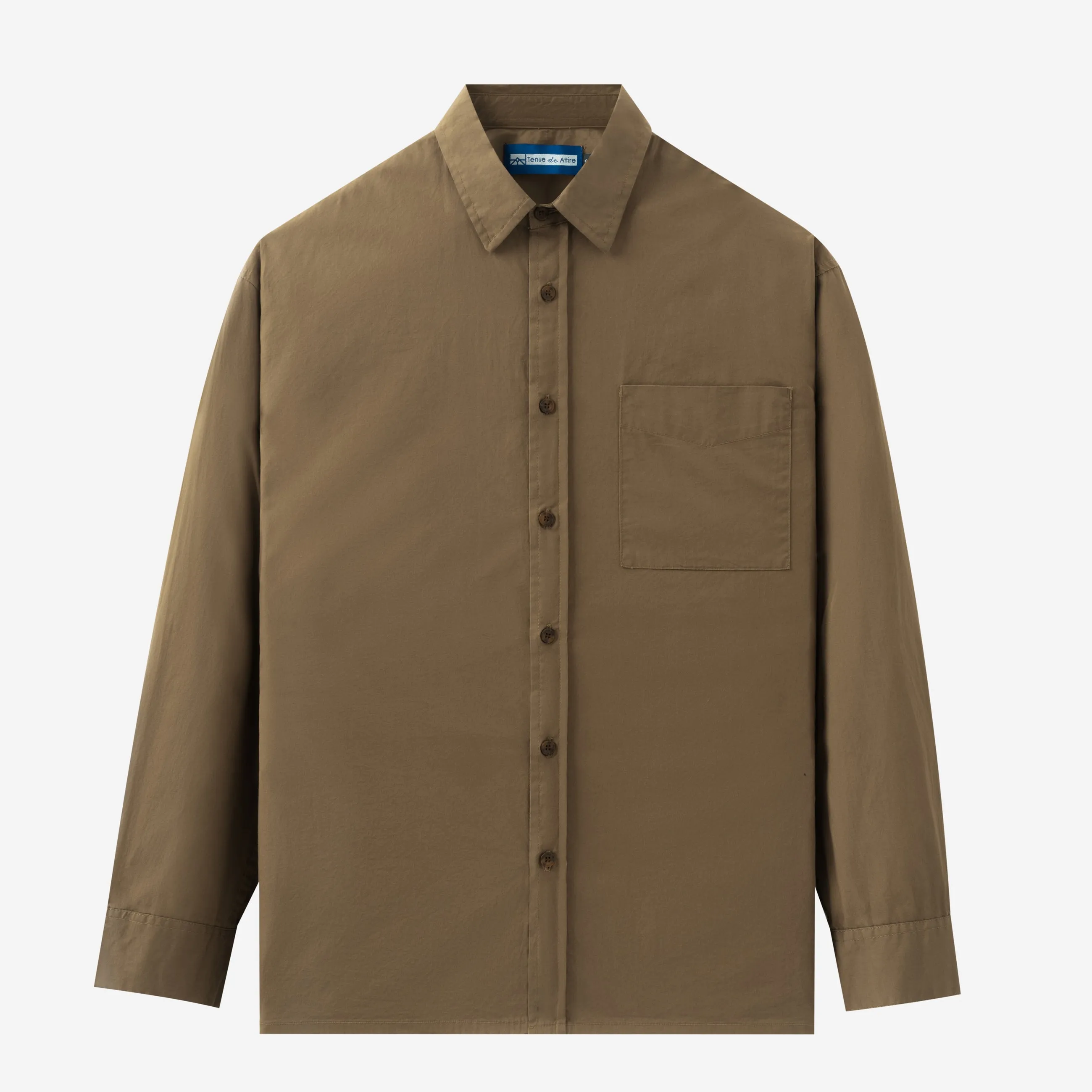 Metro Spectrum Long Sleeve Shirt - Brown
