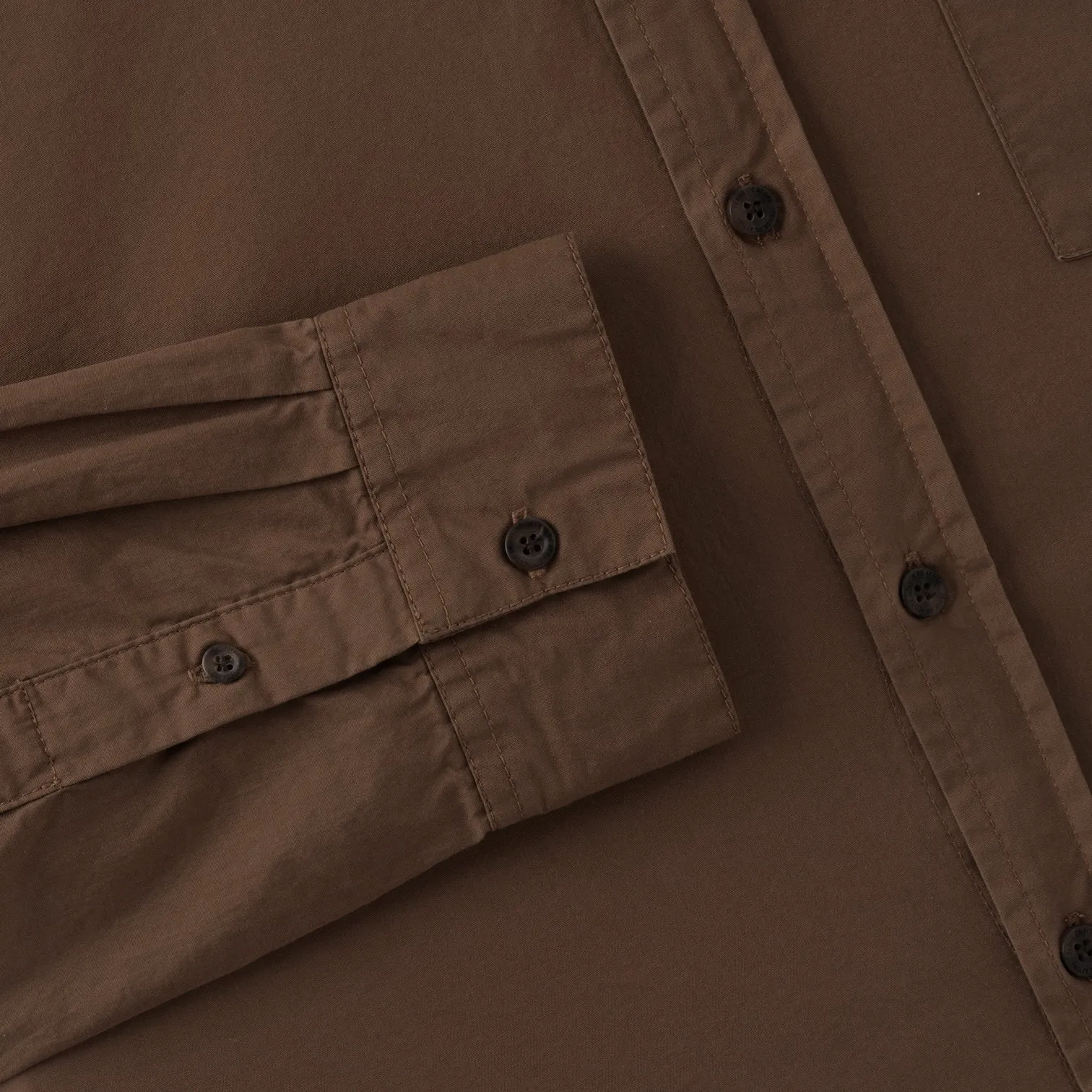Metro Spectrum Long Sleeve Shirt - Dark Brown