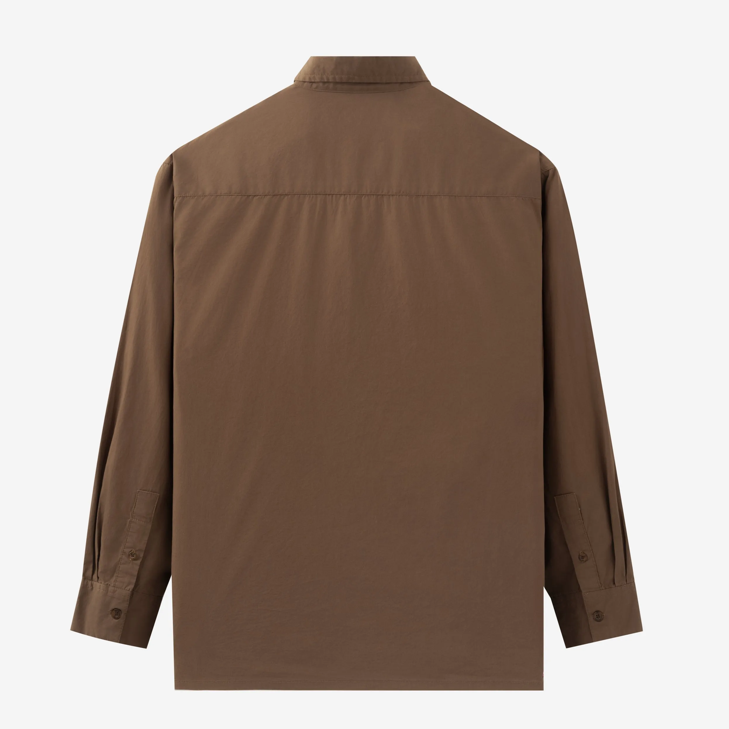 Metro Spectrum Long Sleeve Shirt - Dark Brown