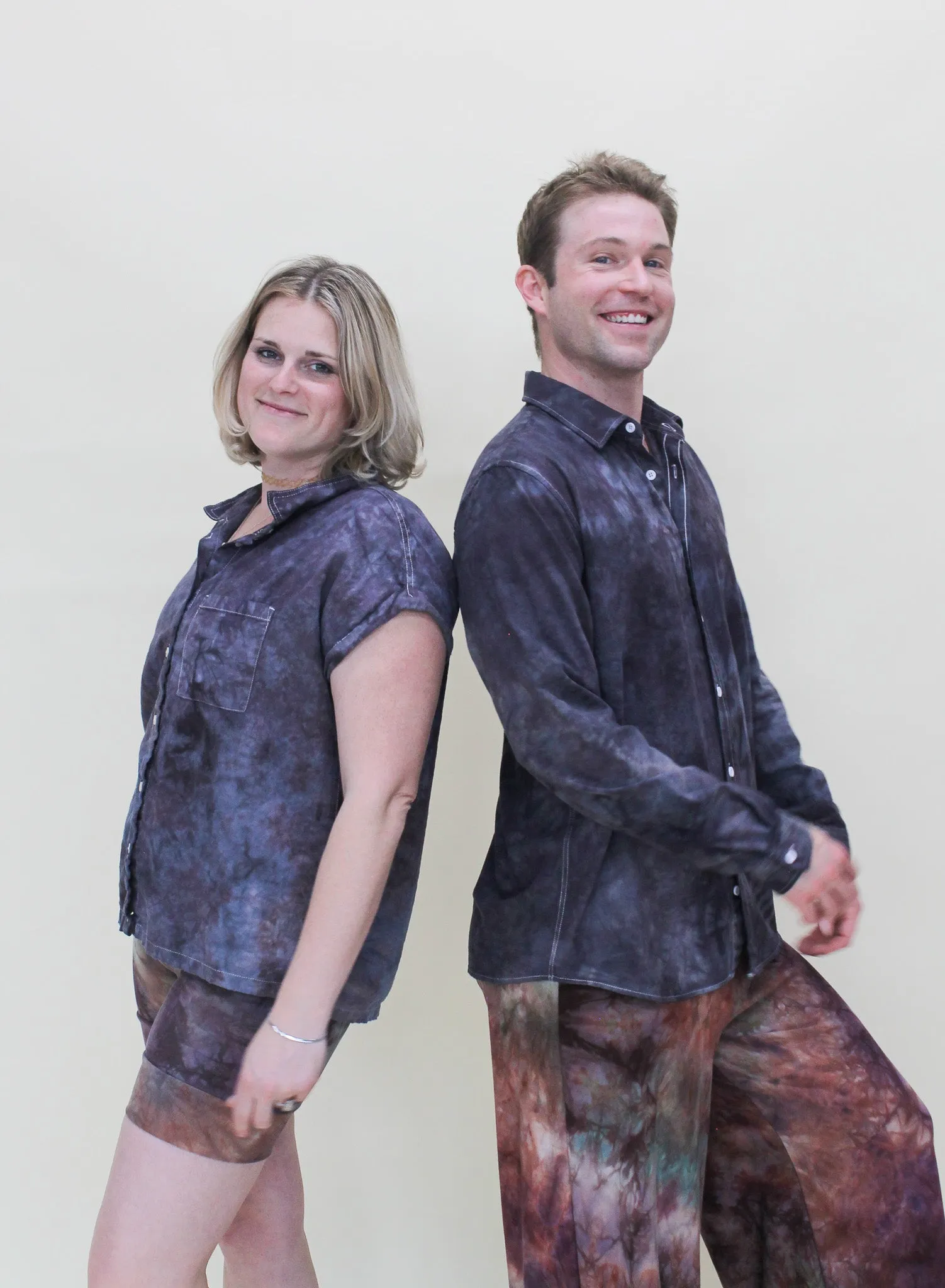 'Midnight' Women's Button Down Shirt