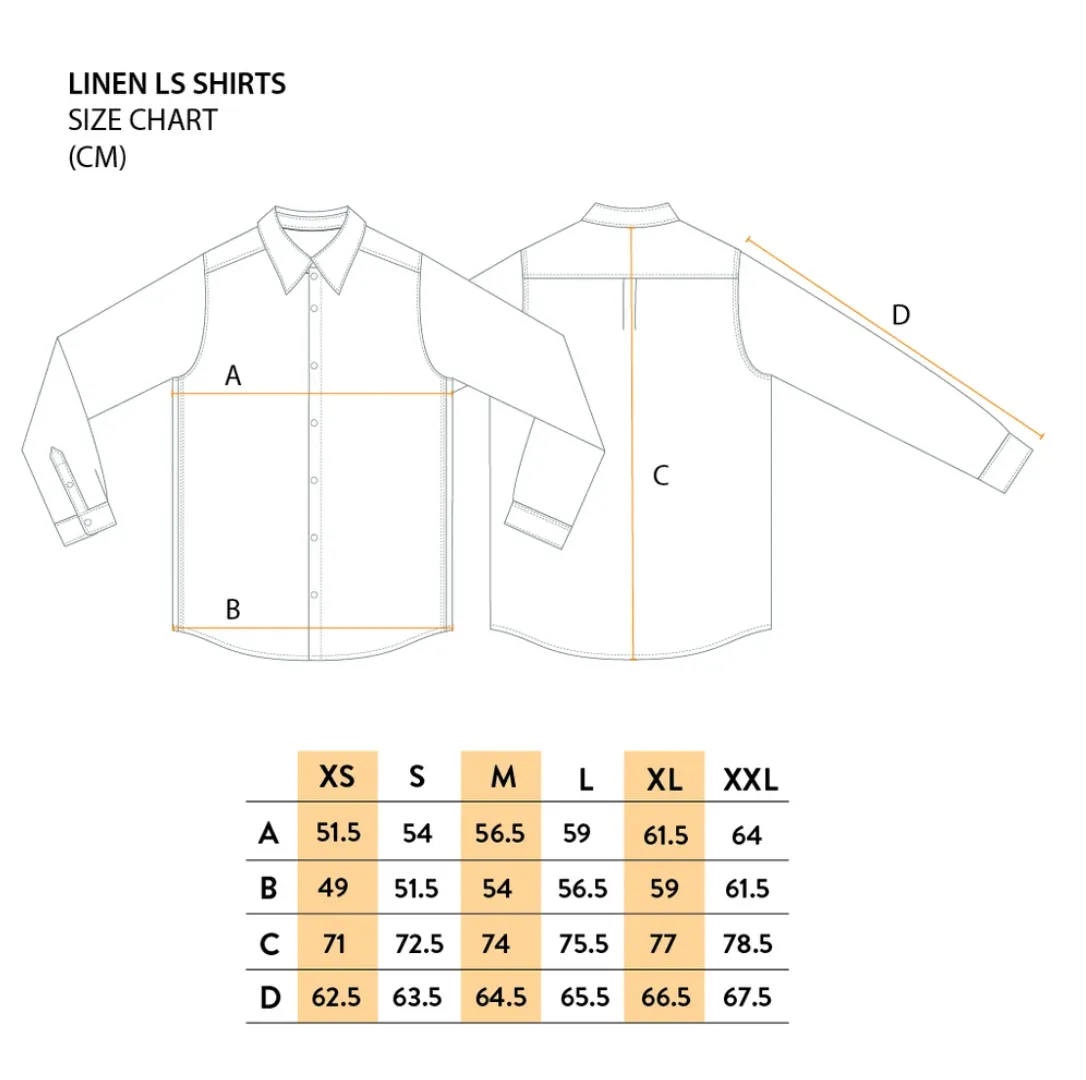 Mr Simple Linen Long Sleeve Shirt in Fatigue