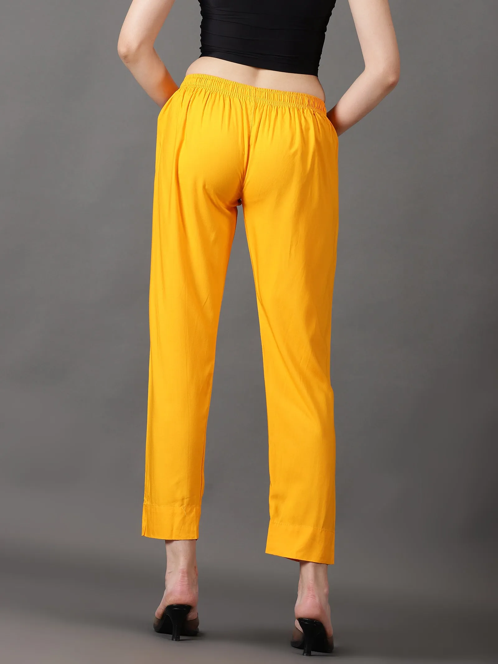 Mustard Palazzo Pants
