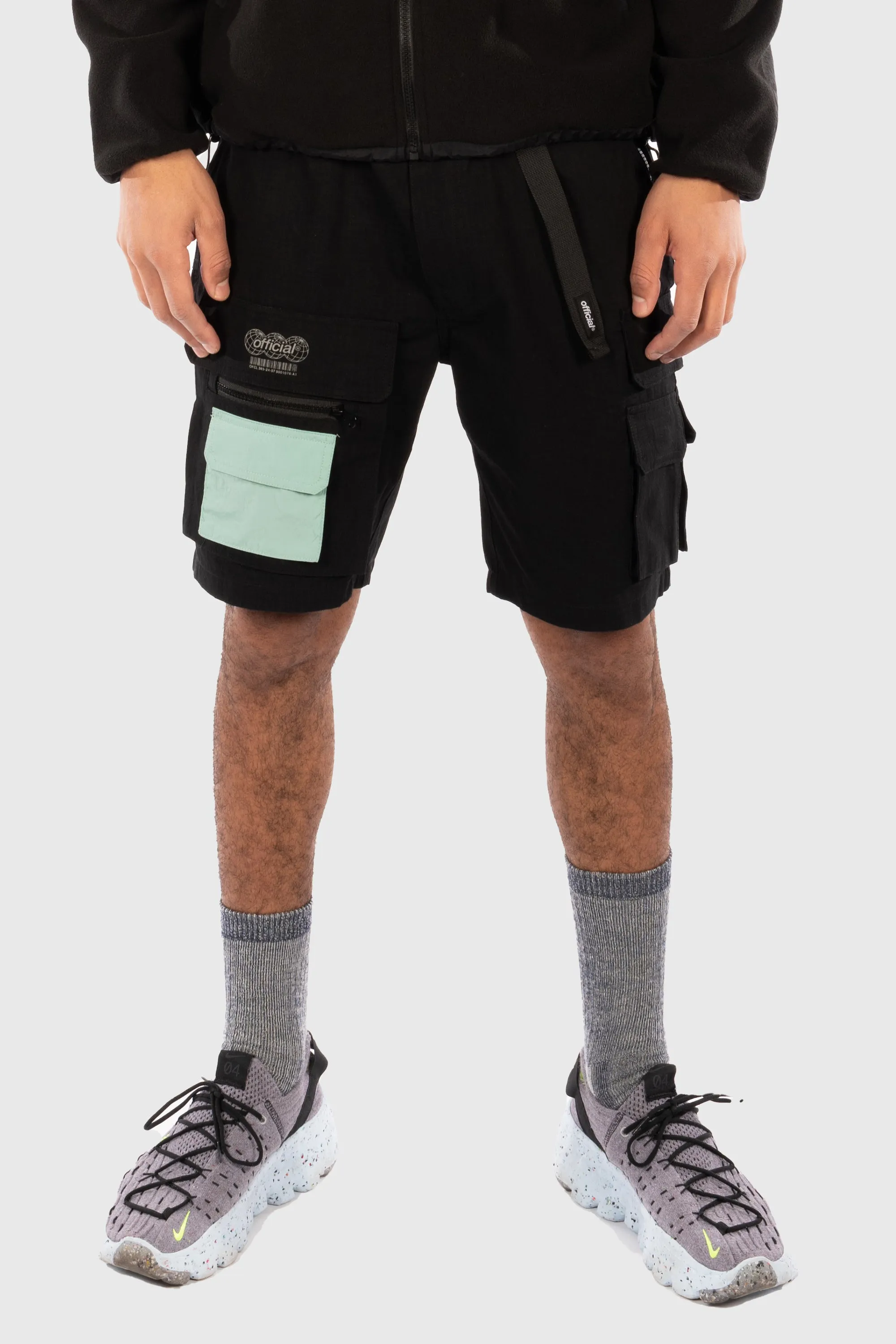 Nexus Ripstop Cargo Shorts (Black)