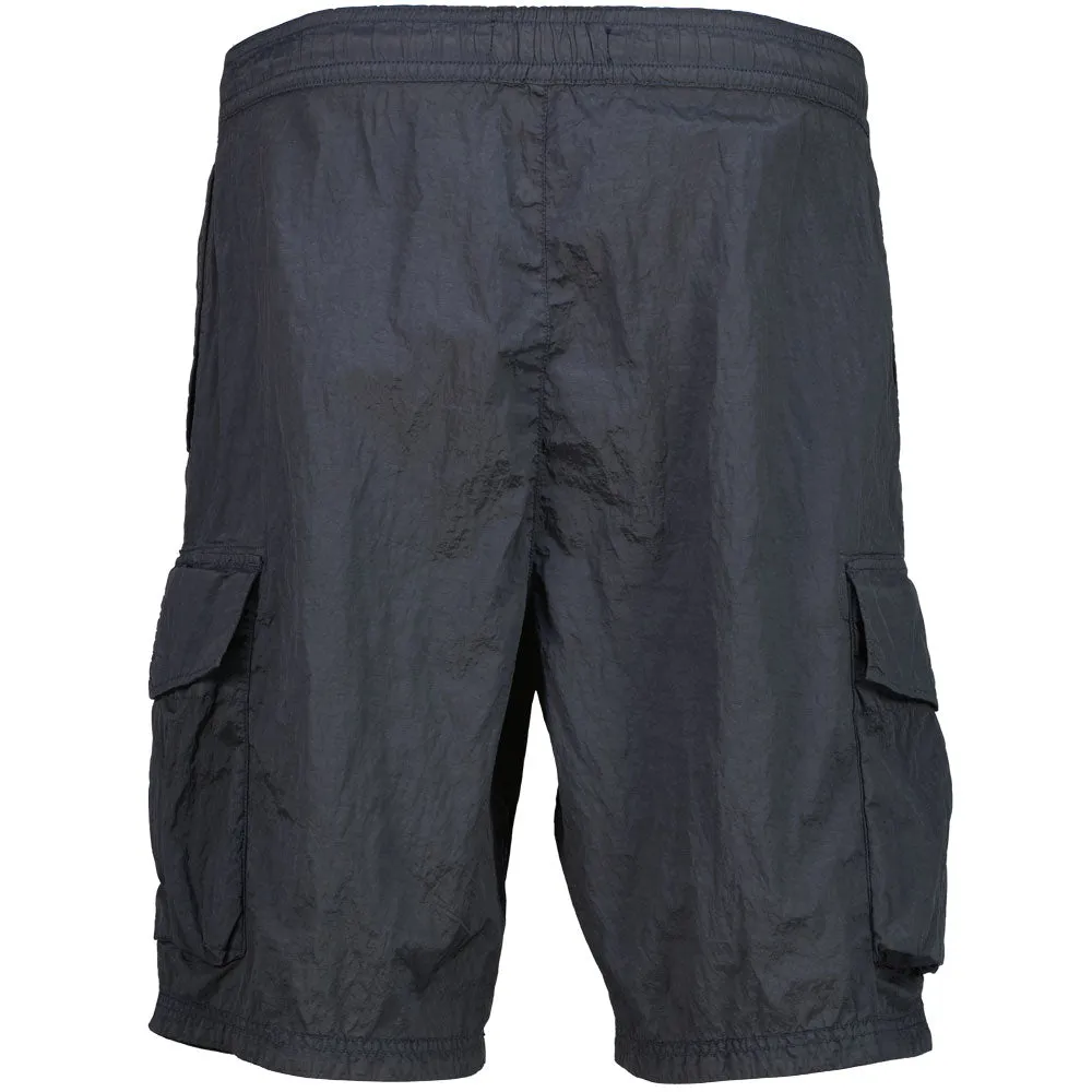 Nylon Metal Cargo Bermudas