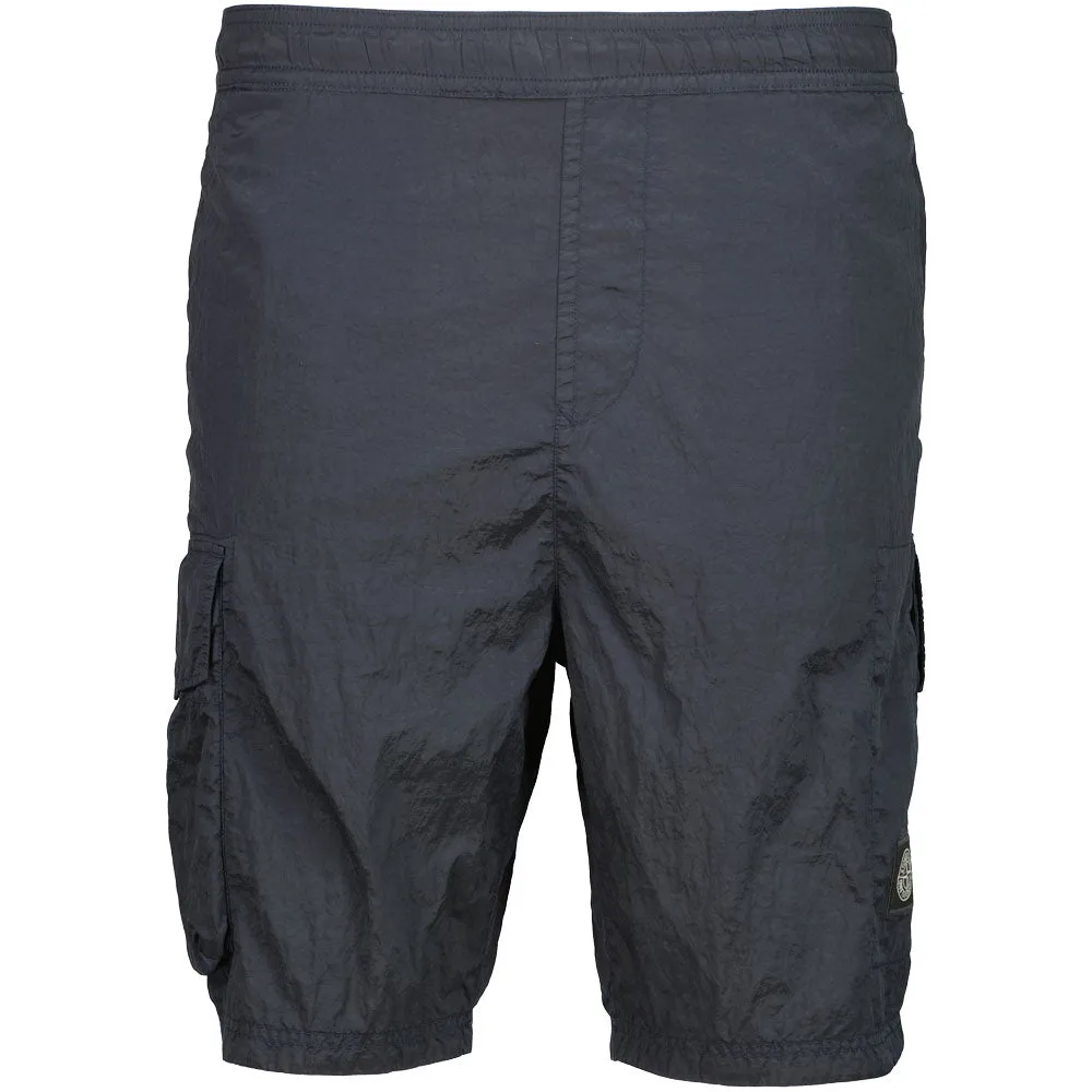 Nylon Metal Cargo Bermudas