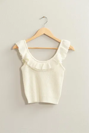 OFF SHOULDER KNIT TOP