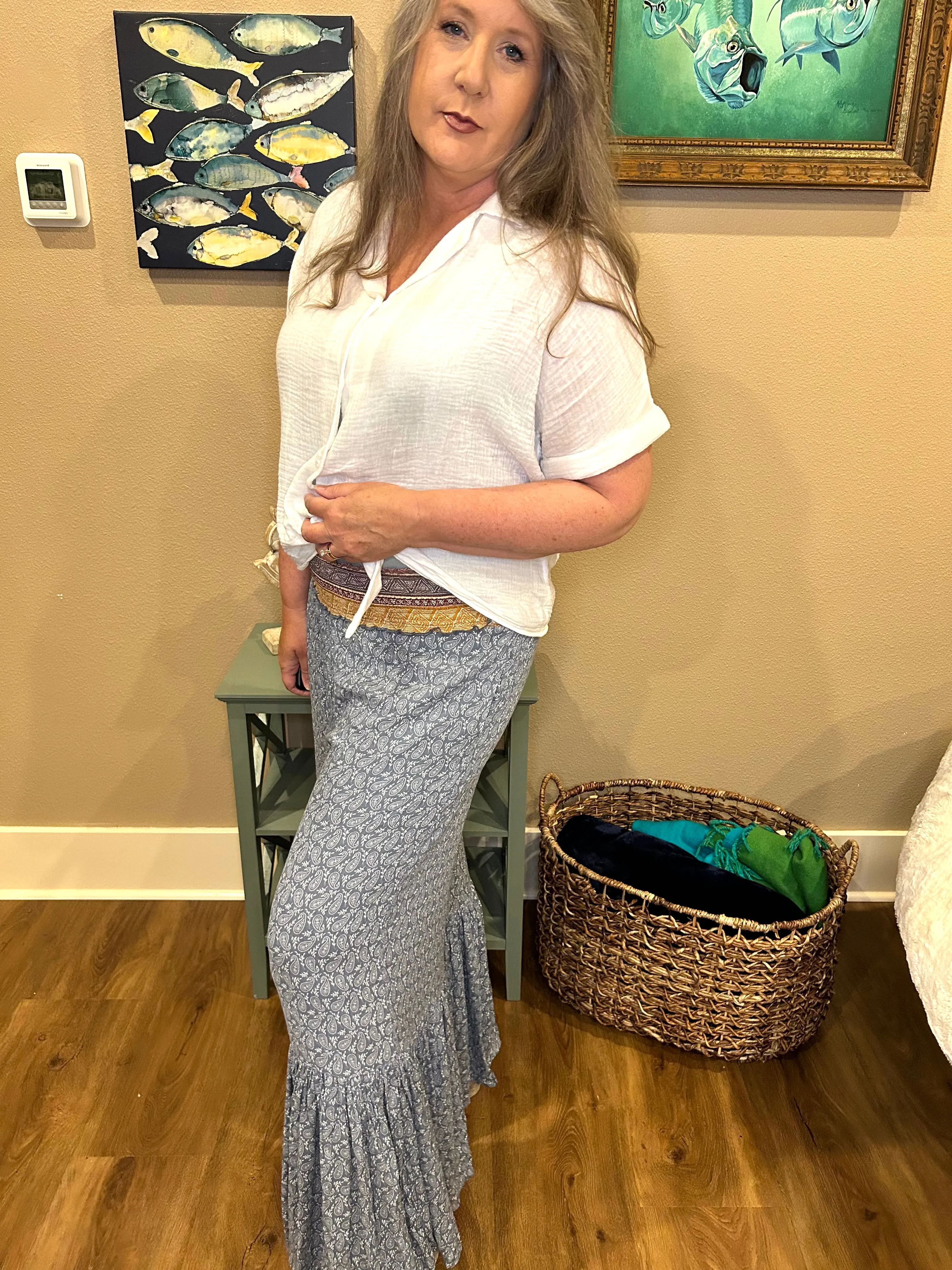 Paisley Palazzo Pants