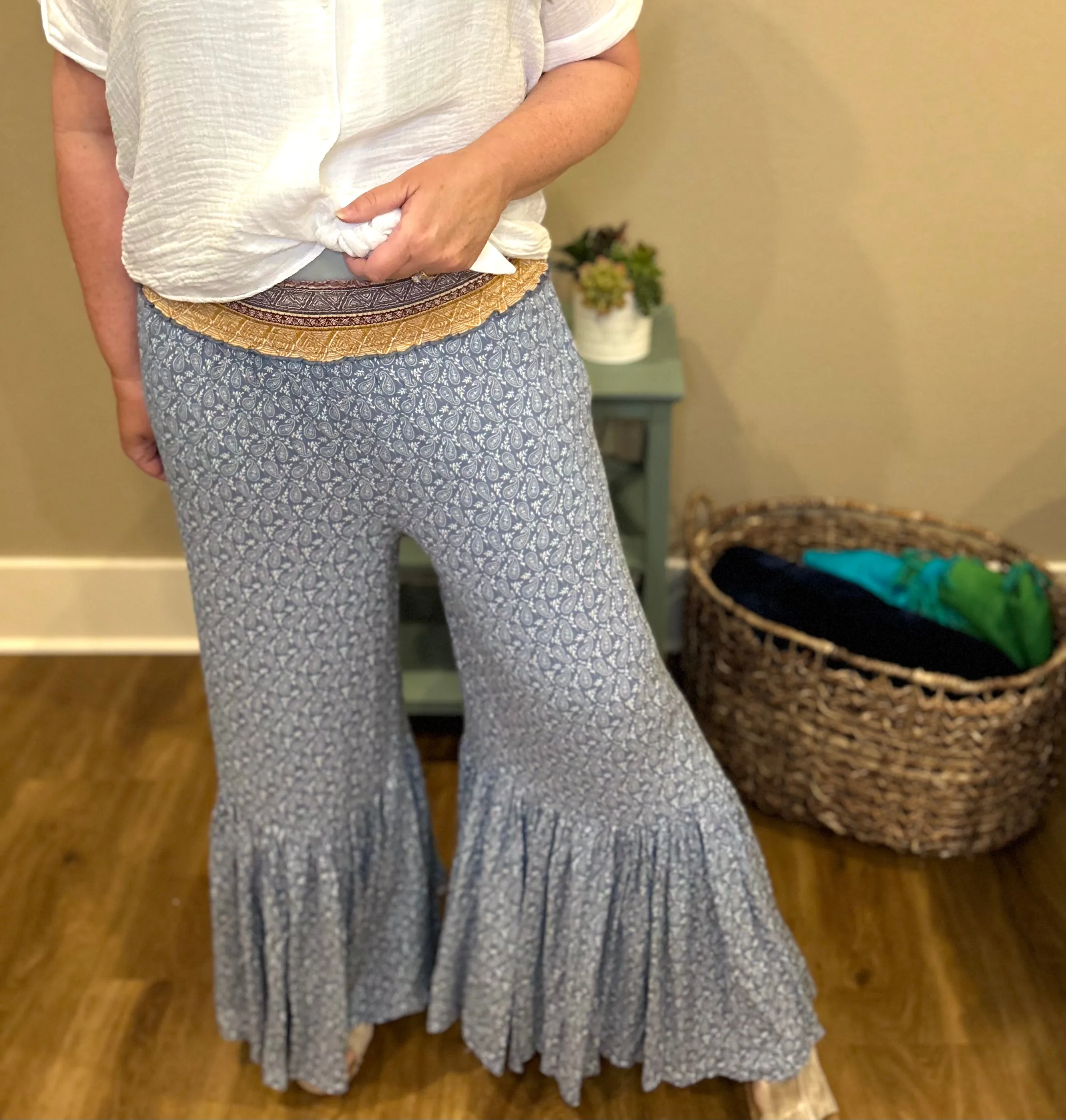Paisley Palazzo Pants