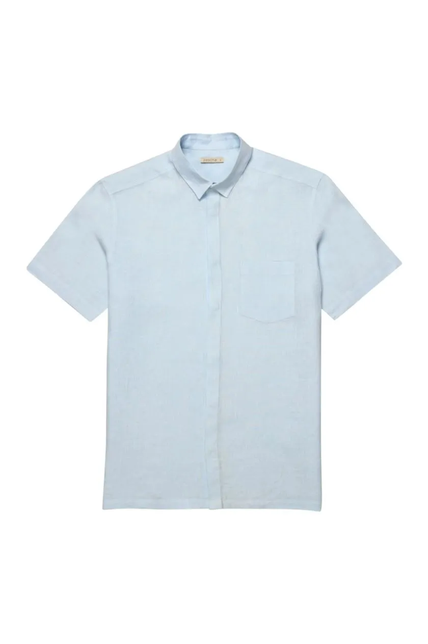 Perona   -   Mens-Shirts-Shirts-Ian-Pma-Ss24-314-S-Light Blue