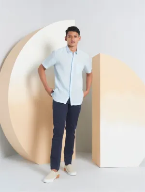 Perona   -   Mens-Shirts-Shirts-Ian-Pma-Ss24-314-S-Light Blue
