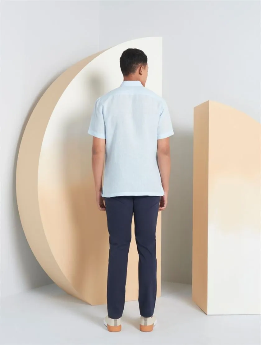 Perona   -   Mens-Shirts-Shirts-Ian-Pma-Ss24-314-S-Light Blue