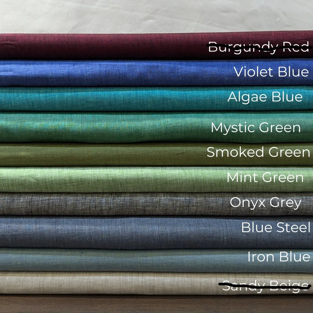Pure Linen Fabrics for CORD Outfit Sets | Fabric by the meter