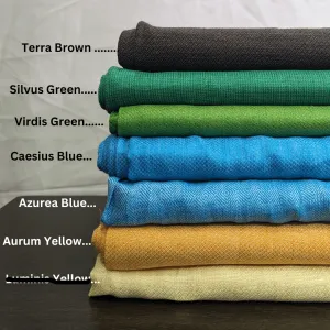 Pure Linen Fabrics MARTIN Light Weight Fabric