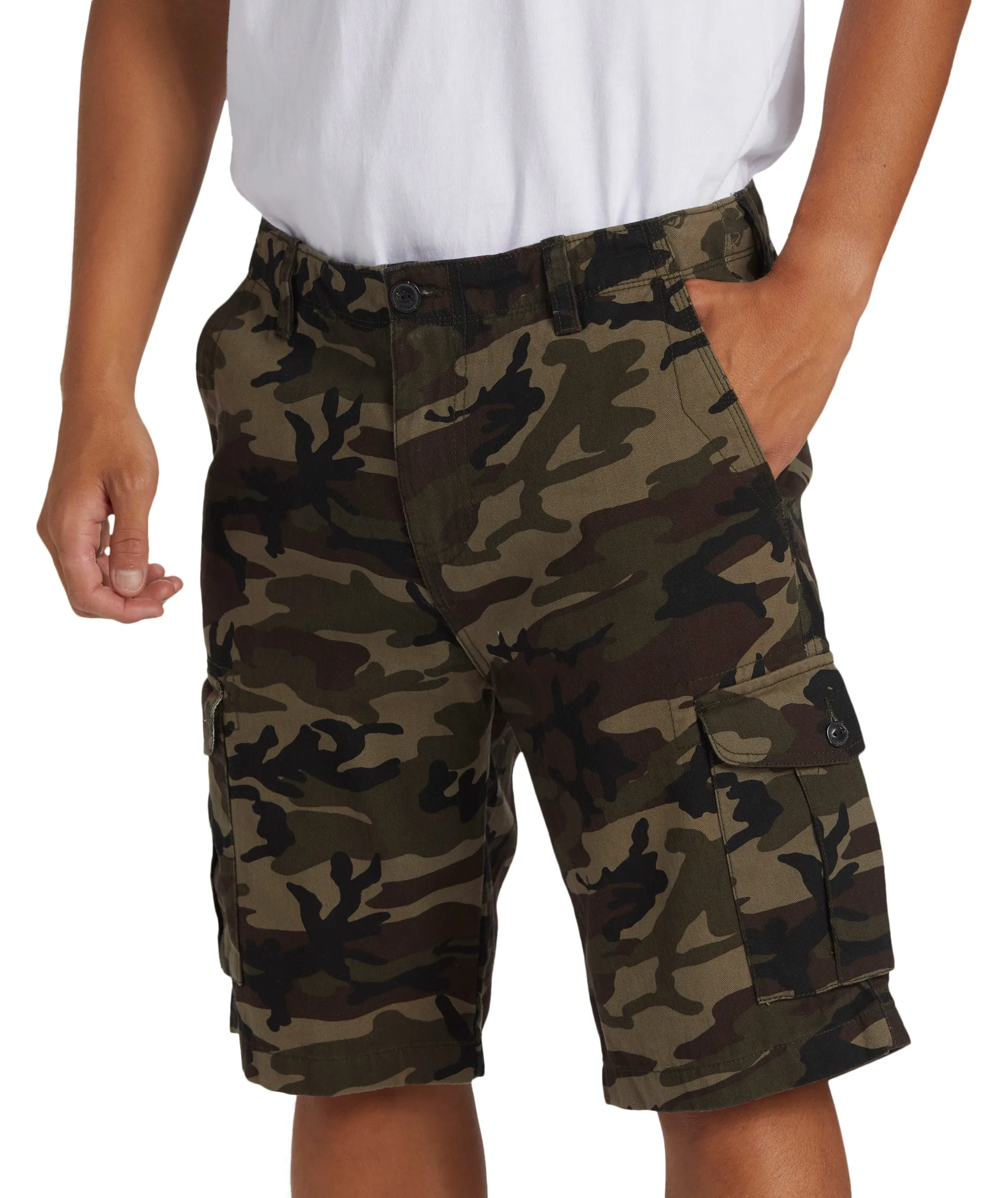 Quiksilver Mens Crucial Battle Cargo Walk Short