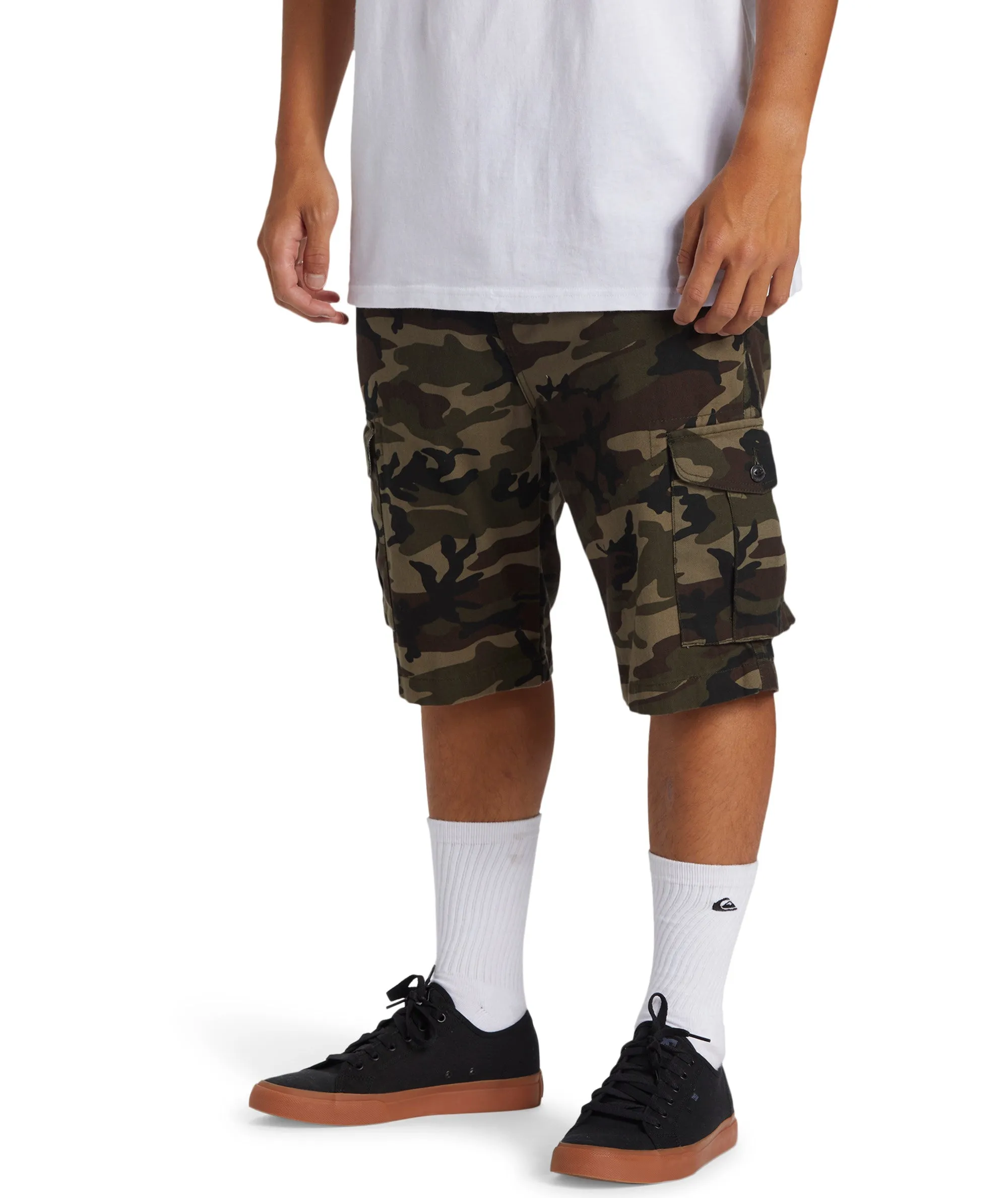Quiksilver Mens Crucial Battle Cargo Walk Short