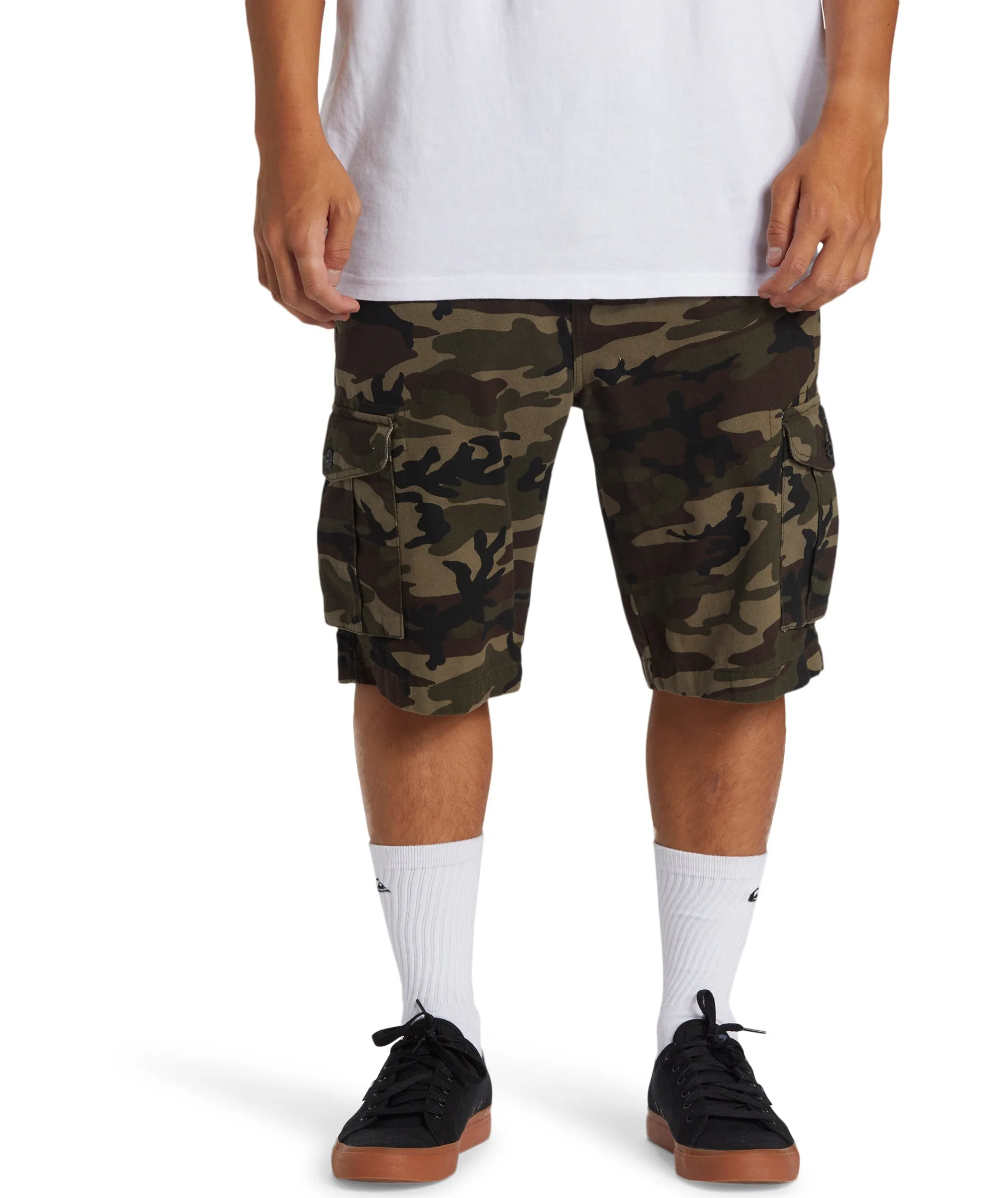 Quiksilver Mens Crucial Battle Cargo Walk Short