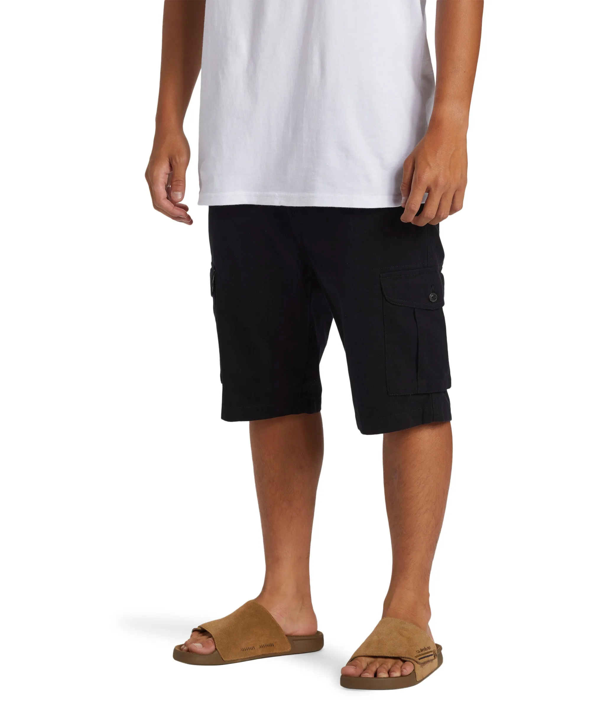 Quiksilver Mens Crucial Battle Cargo Walk Short