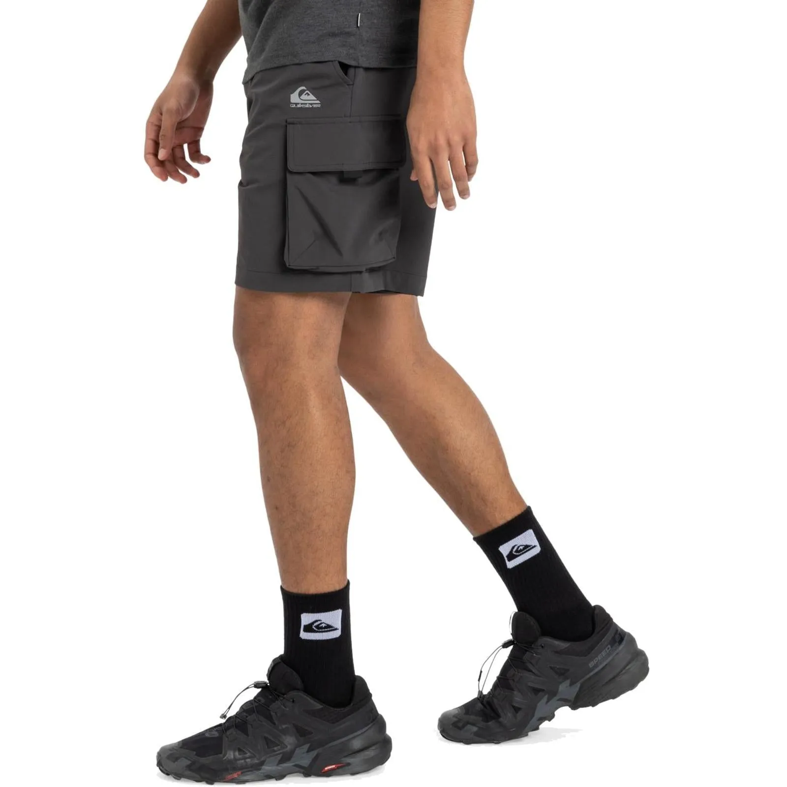 Quiksilver Mens Run Ashore Cargo Shorts