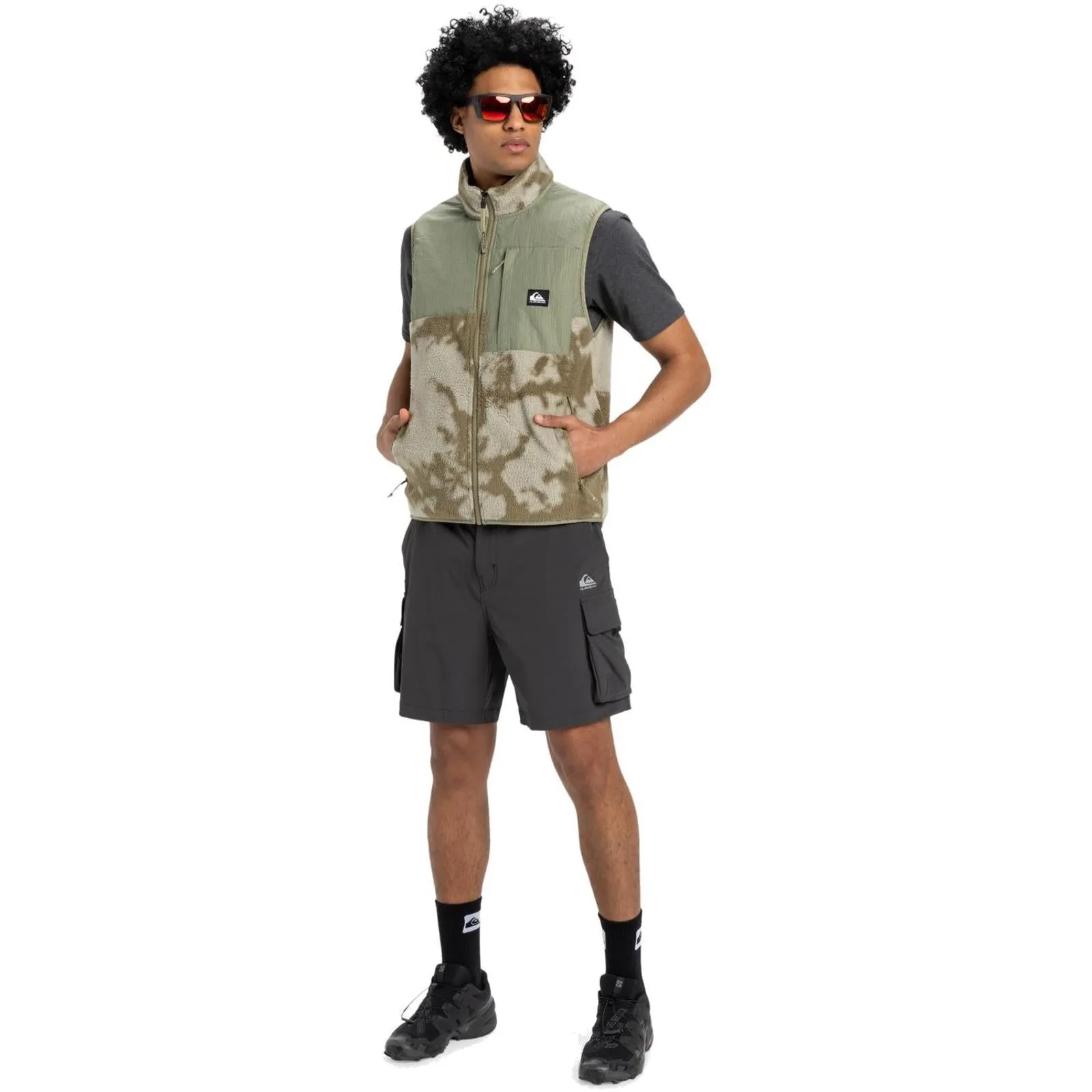 Quiksilver Mens Run Ashore Cargo Shorts