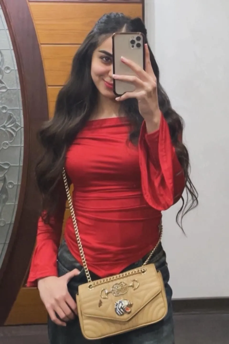 Red Shades Lama Top