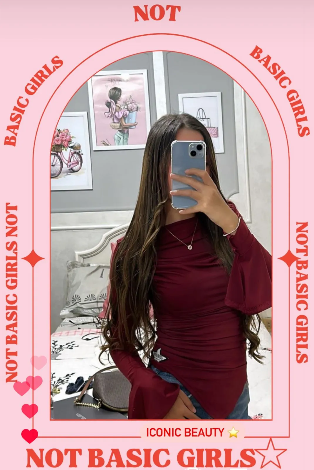 Red Shades Lama Top