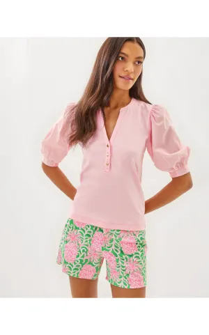 Ronson Knit Top Pink Muse
