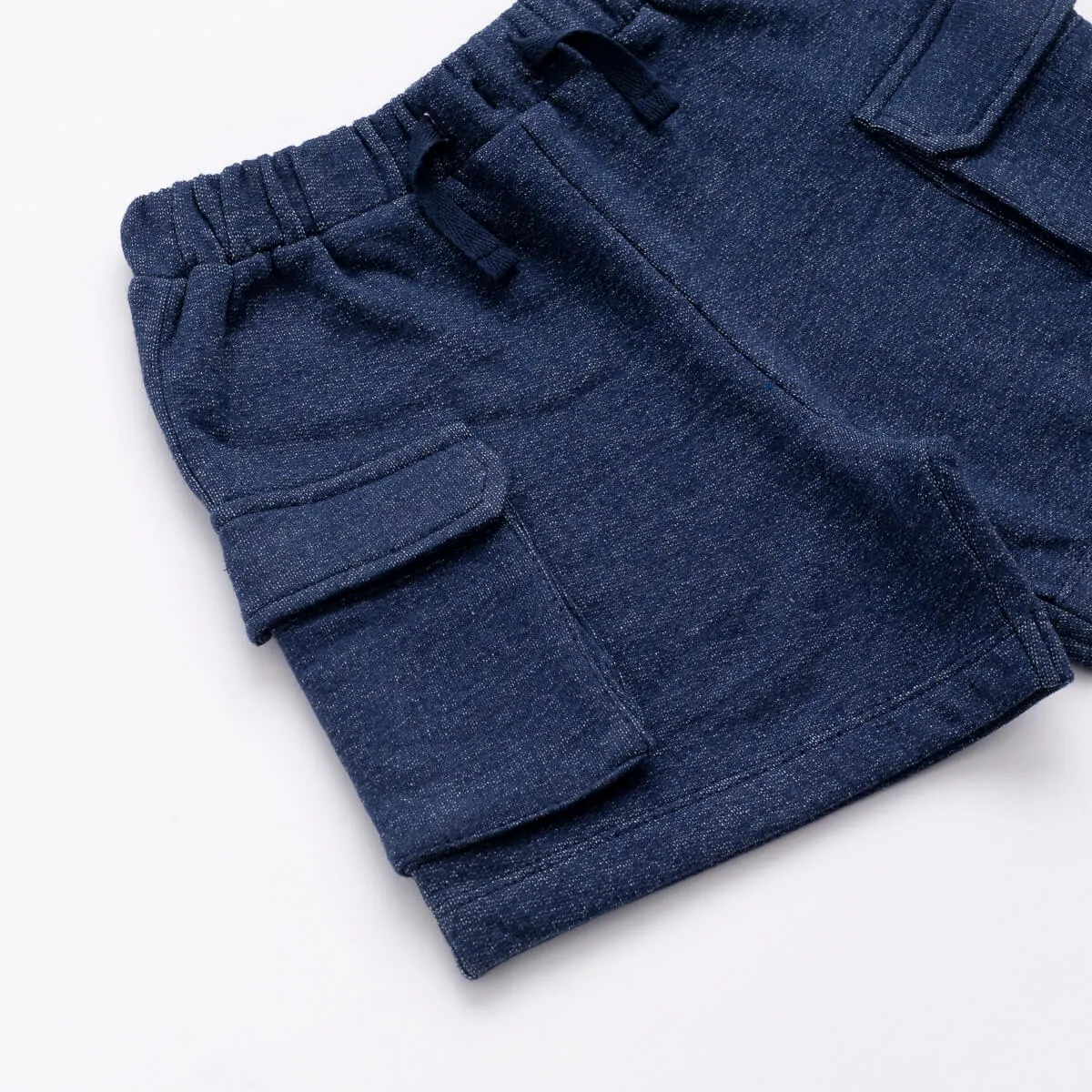 SALE - Cargo Shorts_Navy Heather