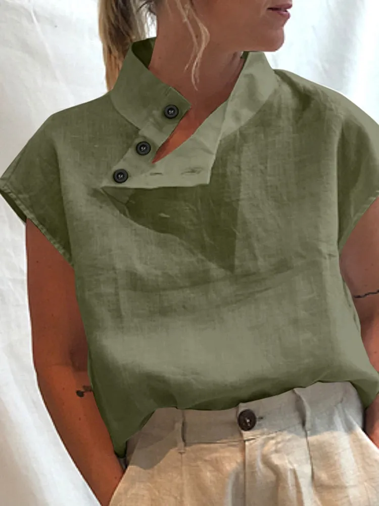 Salmia Cotton Linen Shirts