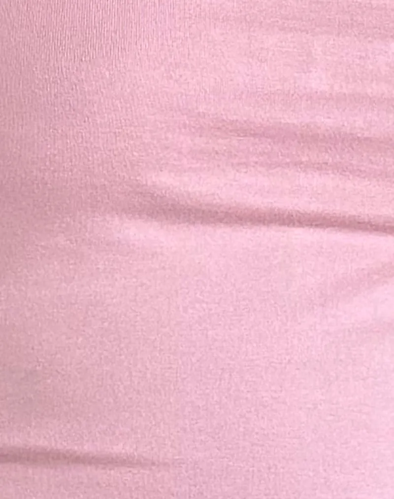 Shaelo Bandeau Top in Pink Lady