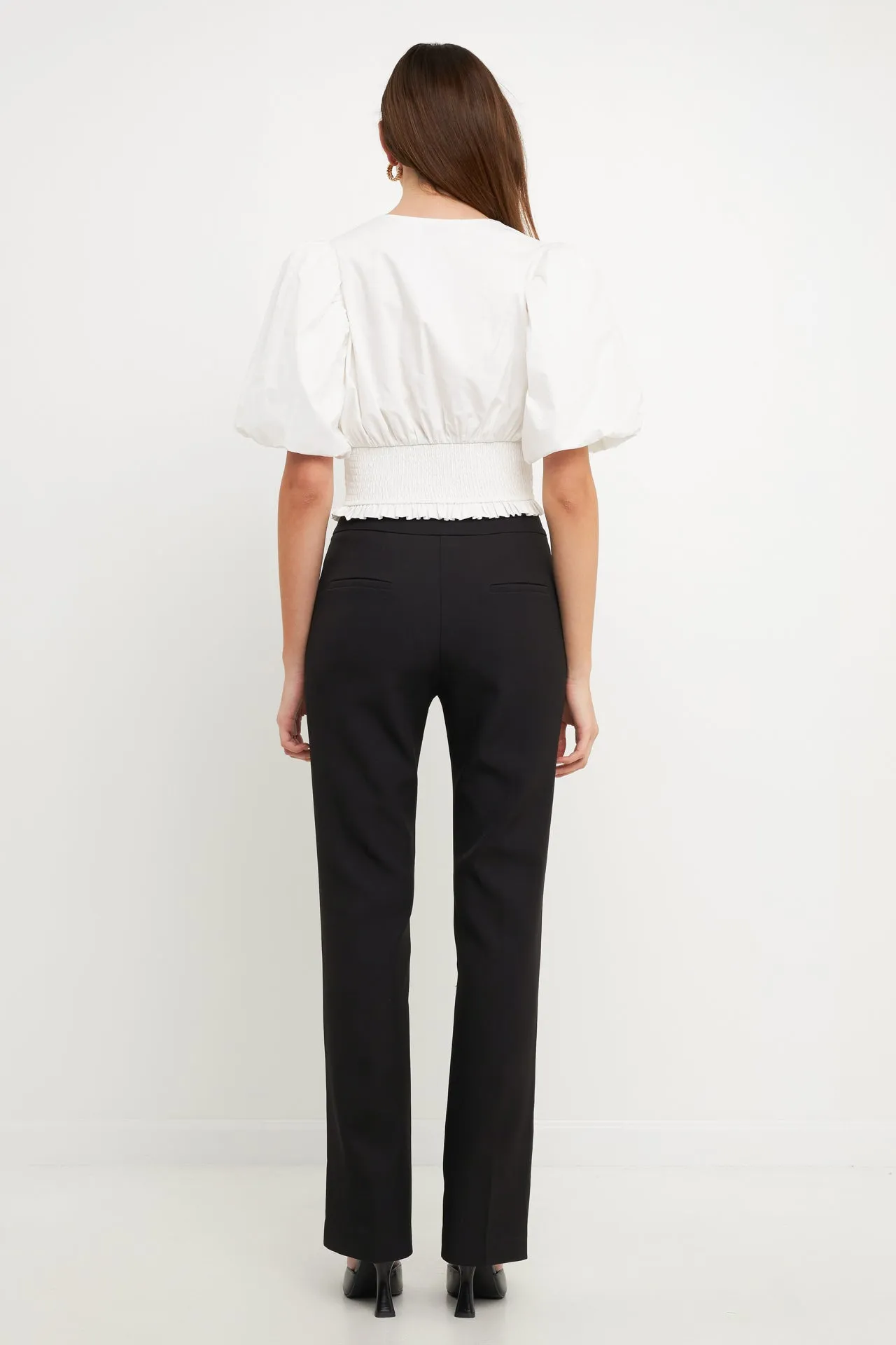 Smocked waist Top