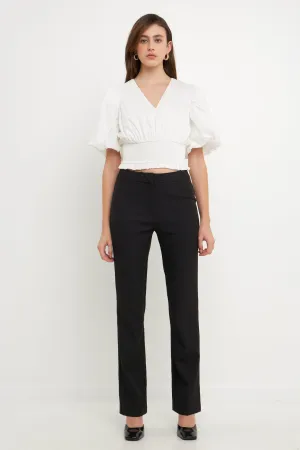 Smocked waist Top