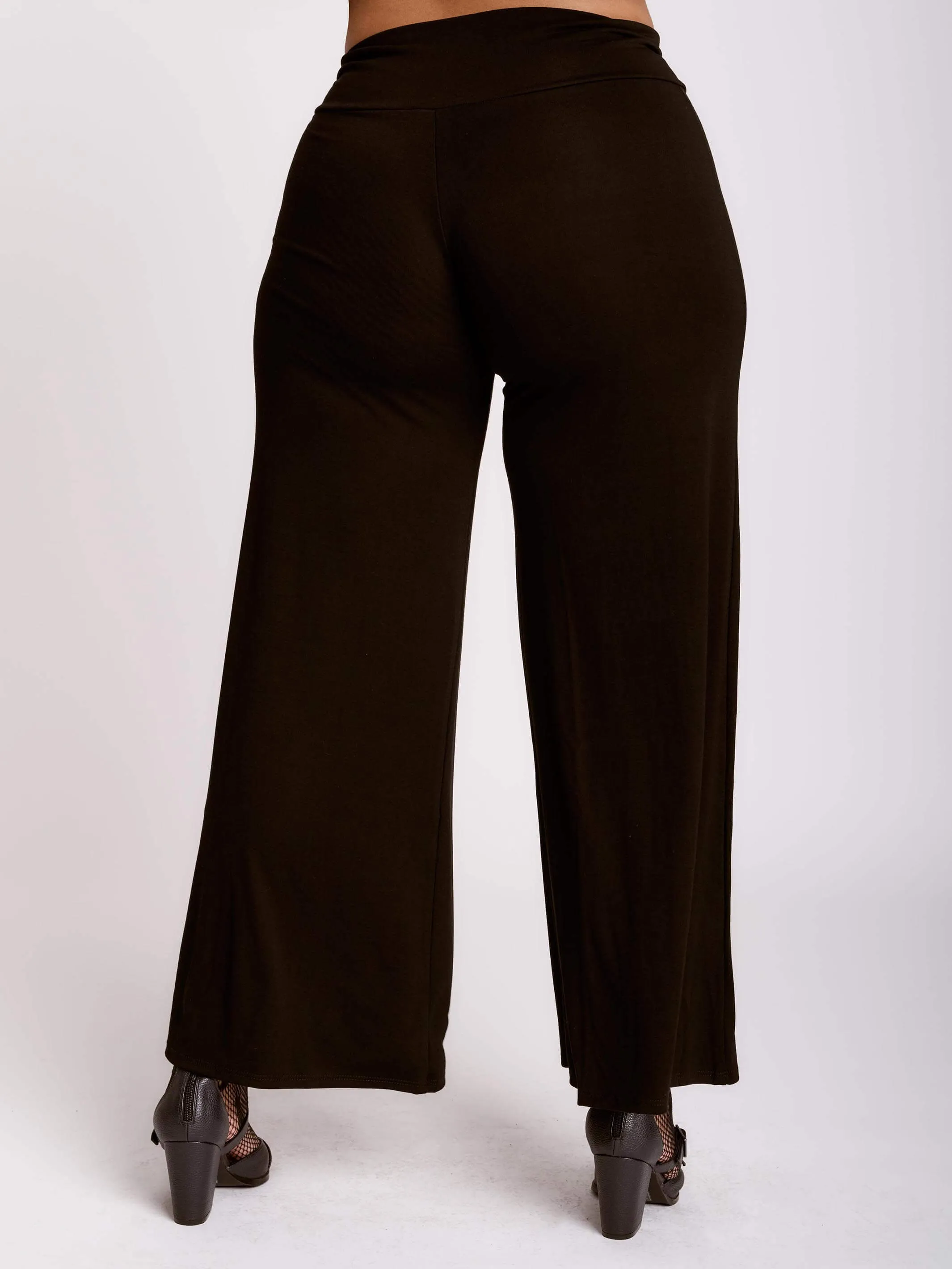 Snake Rose Palazzo Pant