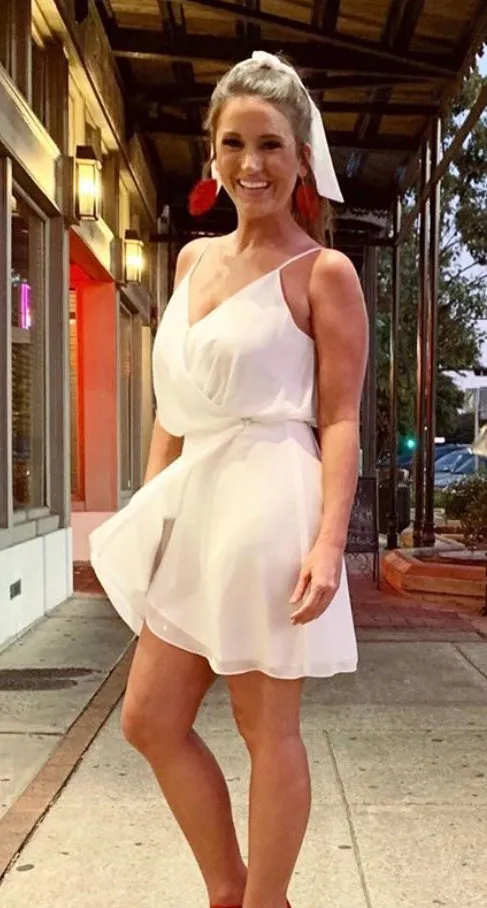 Spaghetti Wrap Dress